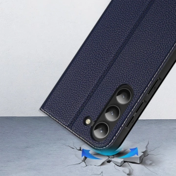 Захисний чохол Dux Ducis Skin X2 для Samsung Galaxy S23 flip cover wallet stand blue