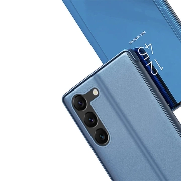 Відкидний чохол Clear View для Samsung Galaxy S23 Plus синій