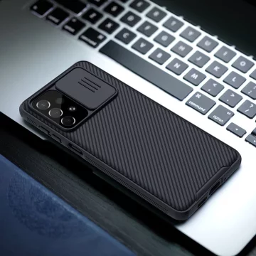 Nillkin CamShield Pro Case Armored Case Cover Camera Cover Samsung Galaxy A73 black