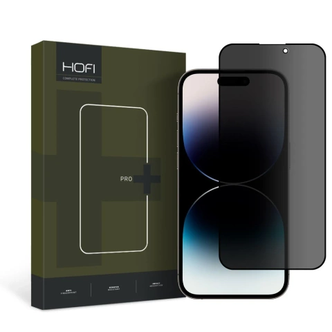 Szkło prywatyzujące Hofi Anti SPY Glass Pro+ do iPhone 14 Pro Privacy