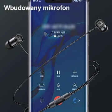 USAMS Stereo sluchátka EP-46 USB-C červená/červená 1,2 m HSEP4604