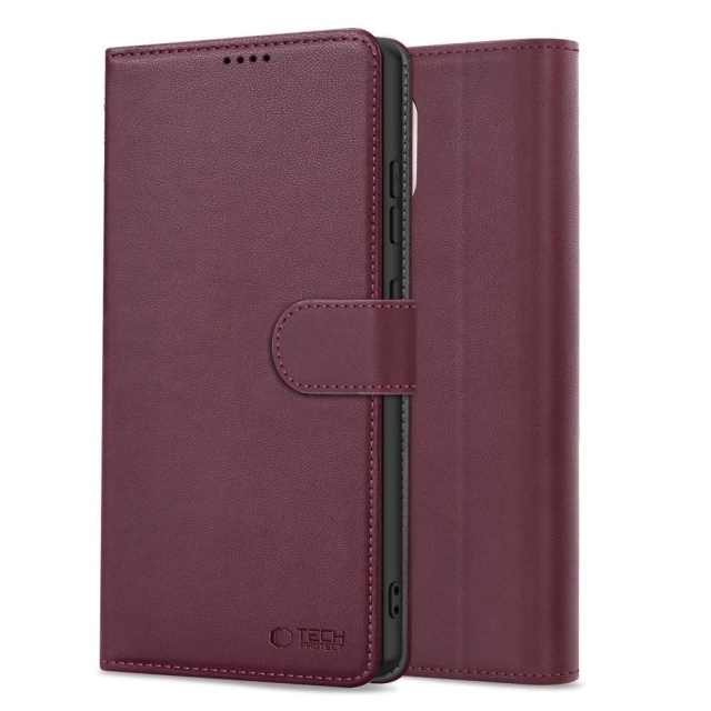 Etui Wallet do Redmi Note 14 Pro / POCO X7 5G Mulberry