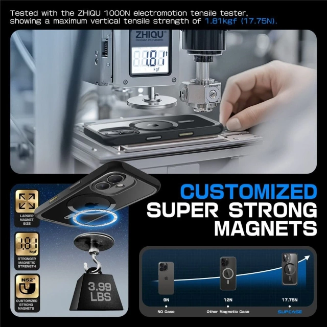 Etui Supcase UB Mag MagSafe pre iPhone 16 Black