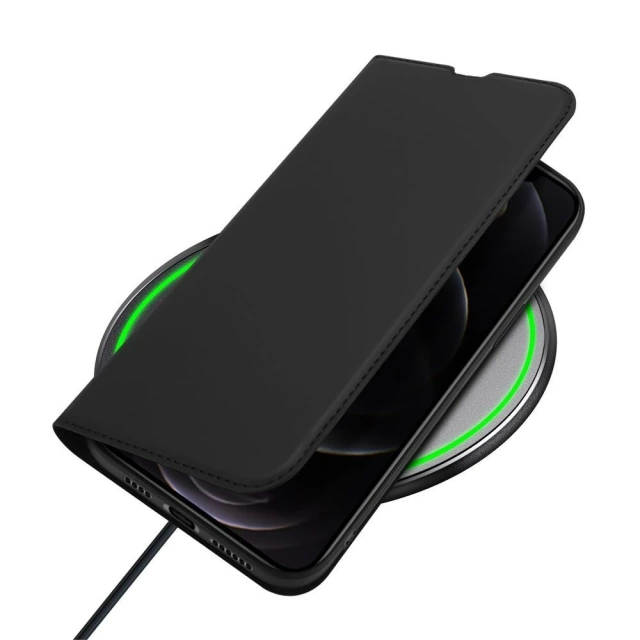 Dux Ducis Skin Pro Holster Flip Cover pro iPhone 13 Pro Max černý