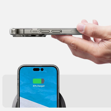 Etui obudowa puzdro Spigen Liquid Crystal pre Apple iPhone 14 Pro Crystal Clear