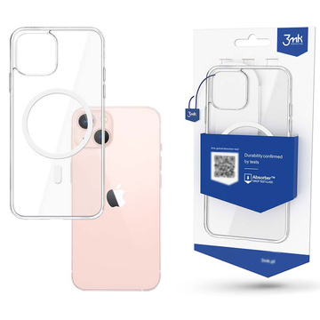 Posílené ochranné 3mk MagCase čiré pouzdro pro MagSafe pro Apple iPhone 14