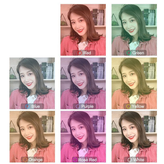 Puluz statív 1,1 m s RGBW LED osvetlením 26 cm vlog / stream / smartphone PKT3044