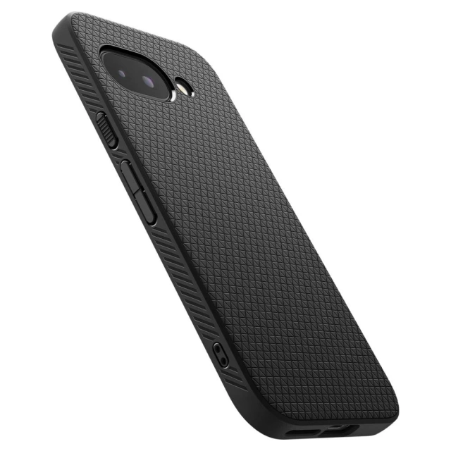 Google Pixel 9a Spigen Liquid Air Schwarze Schutzhülle