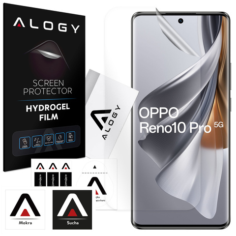 Hydrogelová fólie pro ochranu displeje telefonu Oppo Reno 10 Pro 5G Alogická hydrogelová fólie