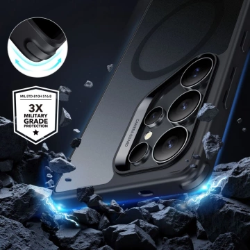 Чохол для Samsung Galaxy S25 Ultra Matted Black ESR Classic Hybrid HaloLock MagSafe