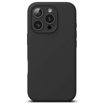 Magnetický silikónový obal Ringke MagSafe pre iPhone 16 Pro Black