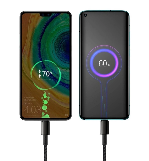 Baseus USB Type C - USB Type C kabel Napájení Rychlé nabíjení 100 W 5A 2m černá (CATWJ-A01)