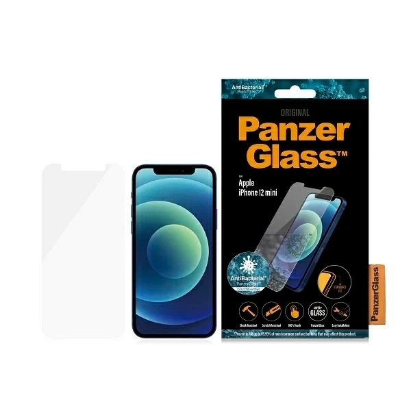 PanzerGlass Standard Super для iPhone 12 Mini Antibacterial