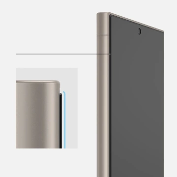 Ringke Easy Slide 2-balenie tvrdeného skla pre Samsung Galaxy S24 Ultra Clear