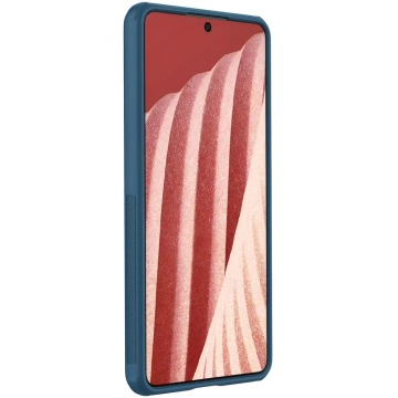 Odolný kryt Nillkin Super Frosted Shield Pro pre Samsung Galaxy A73 modrý