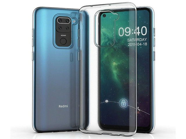 Силіконовий корпус Alogy case для Xiaomi Redmi 10X / 10X Pro / Note 9 прозорий