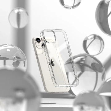 Чохол Ringke Fusion Matte для iPhone 14 Plus з гелевою рамкою сірий