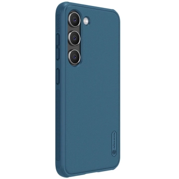 Чохол Nillkin Super Frosted Shield Pro для Samsung Galaxy S23 Armored Cover Phone Stand Blue