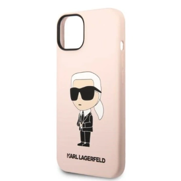 Чохол Etui Karl Lagerfeld KLHCP14MSNIKBCP для iPhone 14 Plus 6,7" Silicone Ikonik