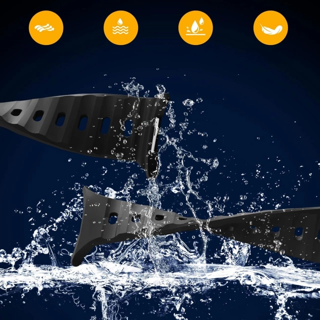 Ремінець для смарт-годинника Ремінець для годинника Samsung Galaxy Watch Ultra 47 мм чорний