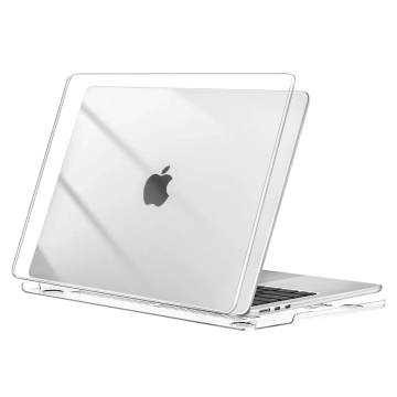 Pevné puzdro Etui Alogy pre Apple Macbook Air 13 2022 M2 A2681 13,6" Przezroczyste