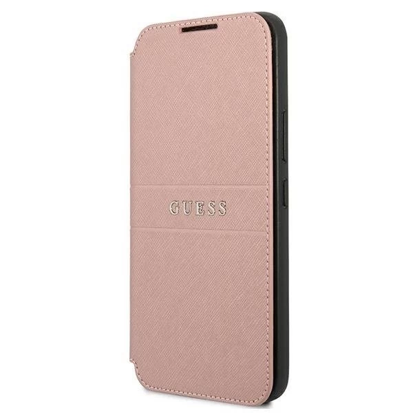 Guess GUBKS22MPSASBPI S22 S906 rosa / rosa Buch Saffiano Stripes