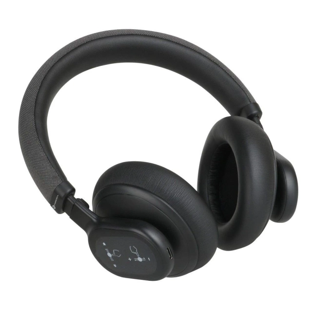 Forcell F-Audio ANC Touch Beat Kabellose On-Ear-Kopfhörer Schwarz