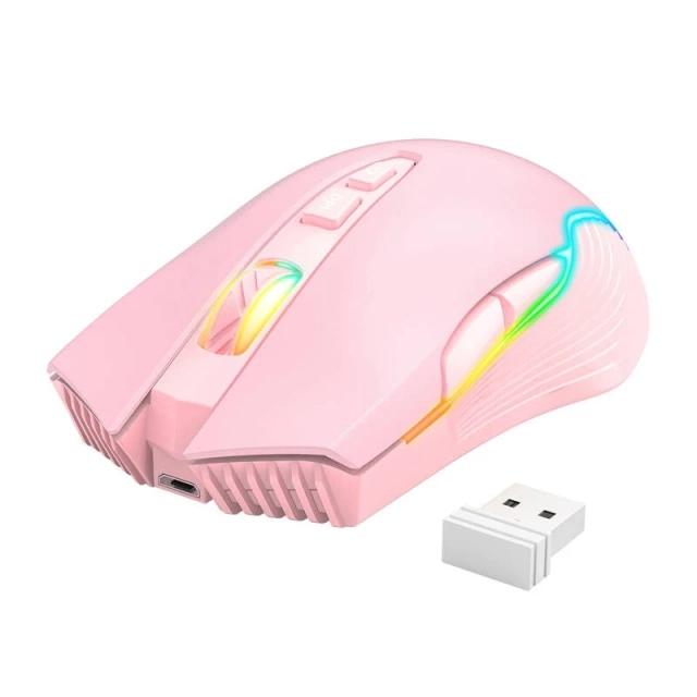 ONIKUMA CW905 Rosa 2,4G Kabellose Gaming-Maus