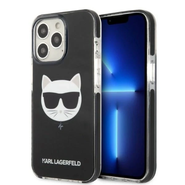 Etui Karl Lagerfeld KLHCP13XTPECK pre iPhone 13 Pro Max 6,7" pevné puzdro Choupette Head