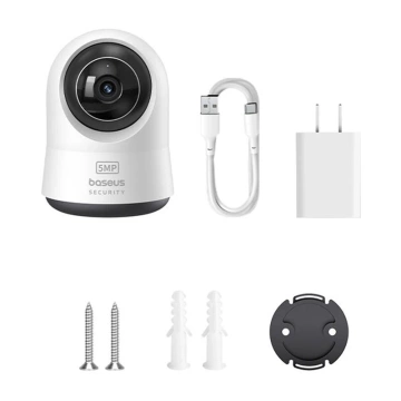 Baseus P1 Pro 3K Innenkamera (Weiß)