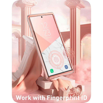 Etui Supcase Cosmo pre Samsung Galaxy S22 Ultra Marble