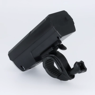 Svetlo na bicykel Predné LED predné svetlo Osvetlenie na bicykel Vodotesné IPX5 Alogy P12 Bike Light Black