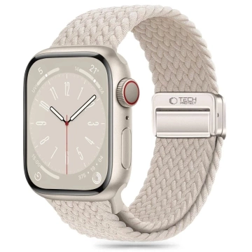 Nylonový řemínek pro Apple Watch 4 / 5 / 6 / 7 / 8 / 9 / SE / ULTRA 1 / 2 (42 / 44 / 45 / 49 mm) NylonMag Starlight