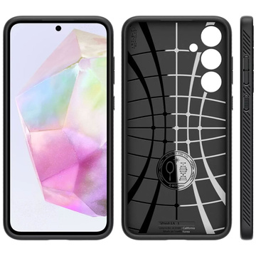 Чохол для Samsung Galaxy A35 5G Spigen Liquid Air Case matte black back cover Matte Black Glass