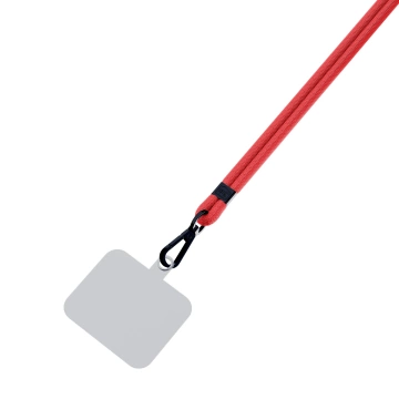 Universelles Smartphone-Lanyard 3mk EasyClip Red (schwarz)