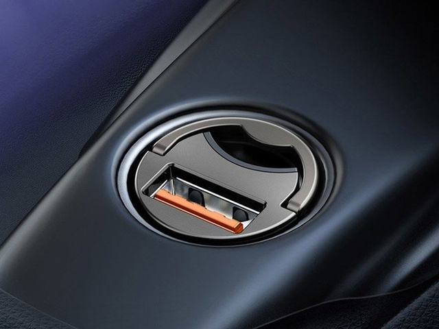 Baseus mini QC 3.0 5A 30W autonabíjačka čierna