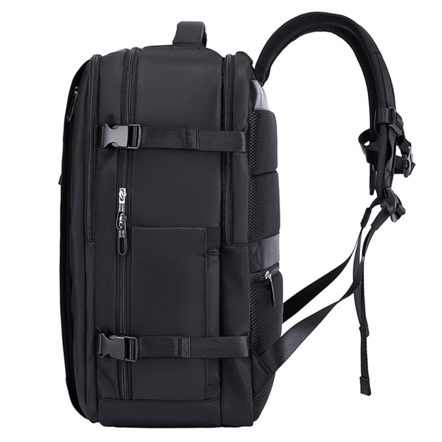 Bange Waterproof Backpack for Laptop 15.6" City Travel 45x30x16 cm for Work Airplane Men's Women's with USB Port Black