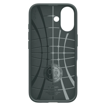 Etui do iPhone 17 Spigen Liquid Air Abyss Green