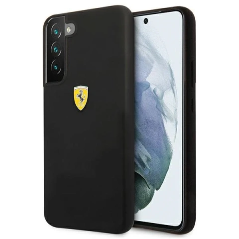 Ferrari Hardcase для Samsung Galaxy S22 чорний/чорний жорсткий чохол On Track Silicone