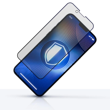 Mattiertes gehärtetes Glas für Apple iPhone 13 / iPhone 13 Pro / iPhone 14 – 3mk Hardglass Matt Max Privacy