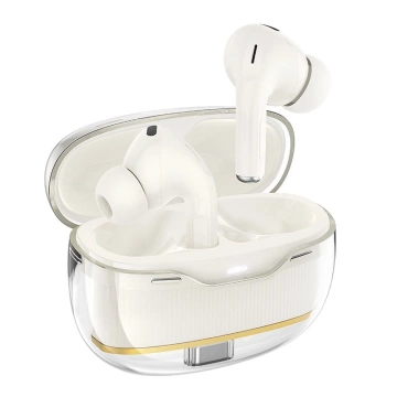 HOCO TWS EW54 wireless bluetooth headphones milky white