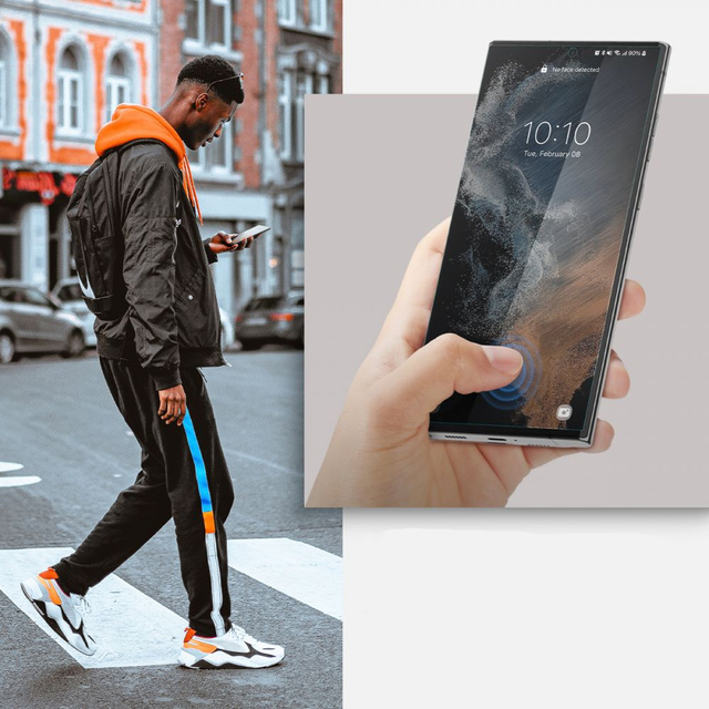 2 гідрогелеві плівки Full Spigen Neo Flex для Samsung Galaxy S22 Ultra