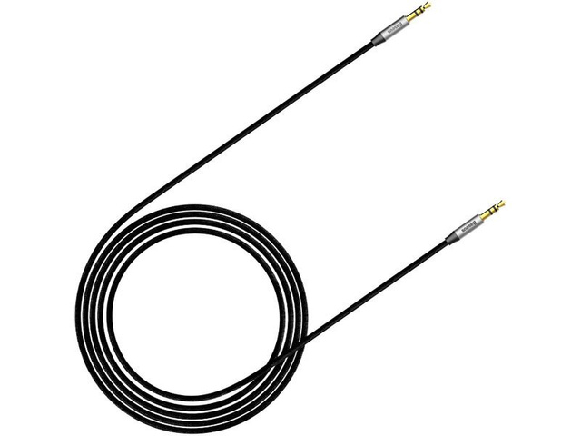 Аудіокабель Baseus Yiven M30 mini Jack 3.5mm 1m black