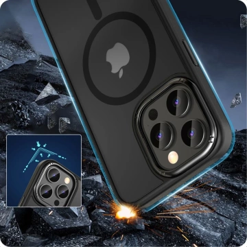 Etui Magmat ”2” Magsafe для Apple iPhone 15 Pro Max Matte Black