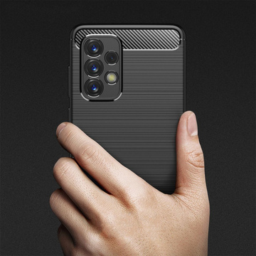 TPUCarbon-Hülle für Samsung Galaxy A33 5G Schwarz