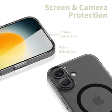 Etui do iPhone 17 Tech-Protect MagSlim MagSafe Czarny Mat