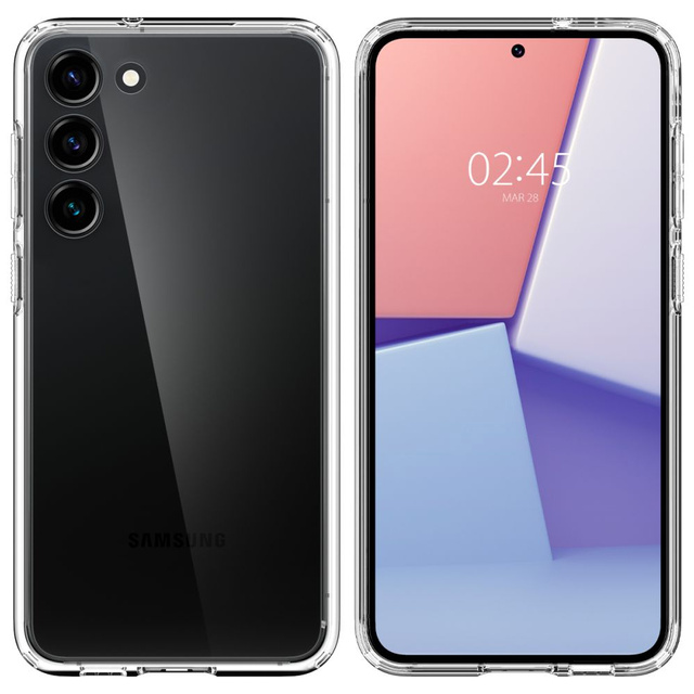 Mobilní telefon Spigen Ultra Hybrid pro Samsung Galaxy S23 Plus Crystal Clear