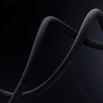 Rýchlonabíjací kábel Baseus Glimmer Series USB-A – USB-C 100 W 480 Mb/s 1 m čierny