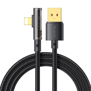 Prism USB to lightning kábel Mcdodo CA-3511, 1,8 m (čierny)
