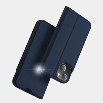 Dux Ducis Skin Pro puzdrový flipový kryt pre iPhone 13 mini ružový